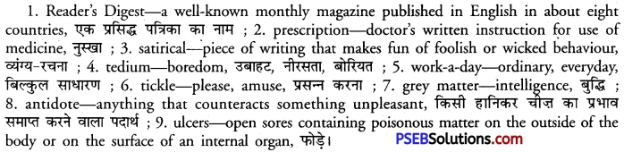 PSEB 11th Class English Composition Note-Making 7