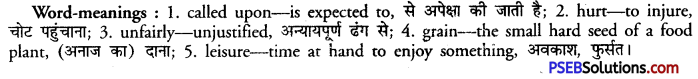 PSEB 11th Class English Reading Comprehension Unseen Passages 13