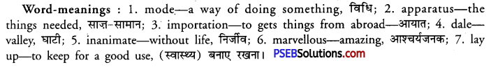 PSEB 11th Class English Reading Comprehension Unseen Passages 5