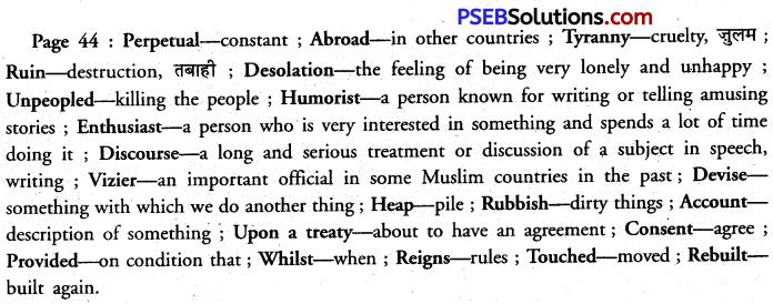 PSEB 12th Class English Solutions Chapter 5 On Giving Advice 2