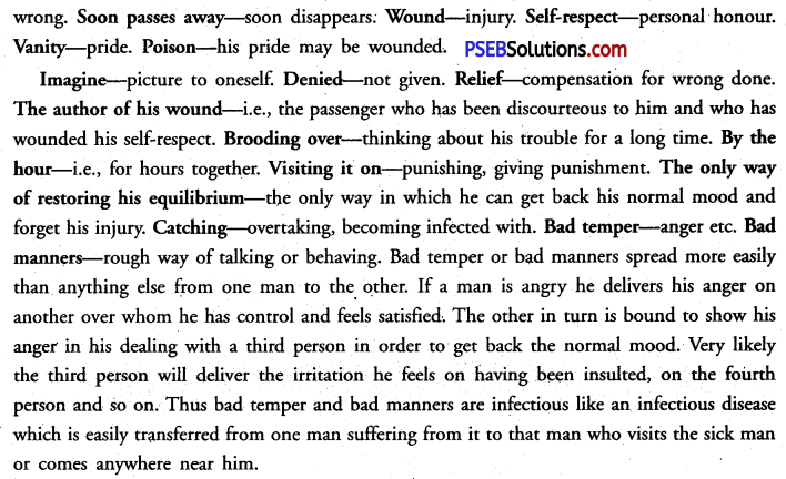 PSEB 12th Class English Solutions Chapter 6 On Saying Please 8