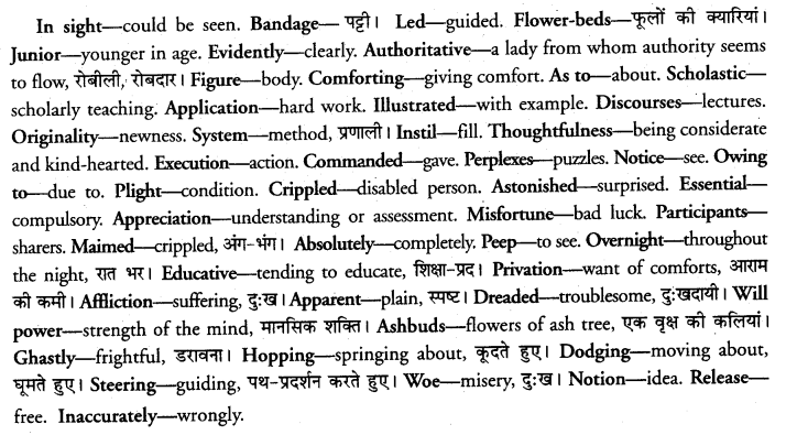 PSEB 12th Class English Solutions Supplementary Chapter 1 The School for Sympathy 1