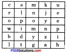PSEB 5th Class English Grammar Important Questions 10