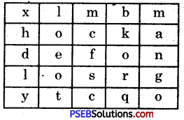 PSEB 5th Class English Grammar Important Questions 11