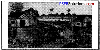 PSEB 7th Class English Reading Comprehension Picture Poster Based 4