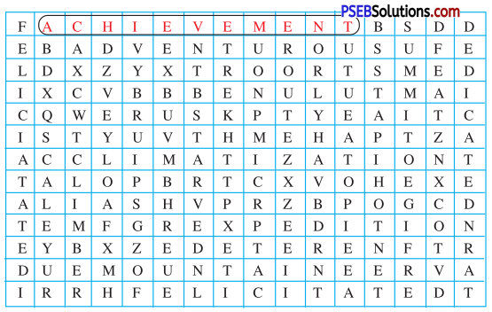 PSEB 7th Class English Solutions Chapter 4 Mountaineers 4