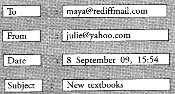 PSEB 9th Class English E-mail Message Writing 6
